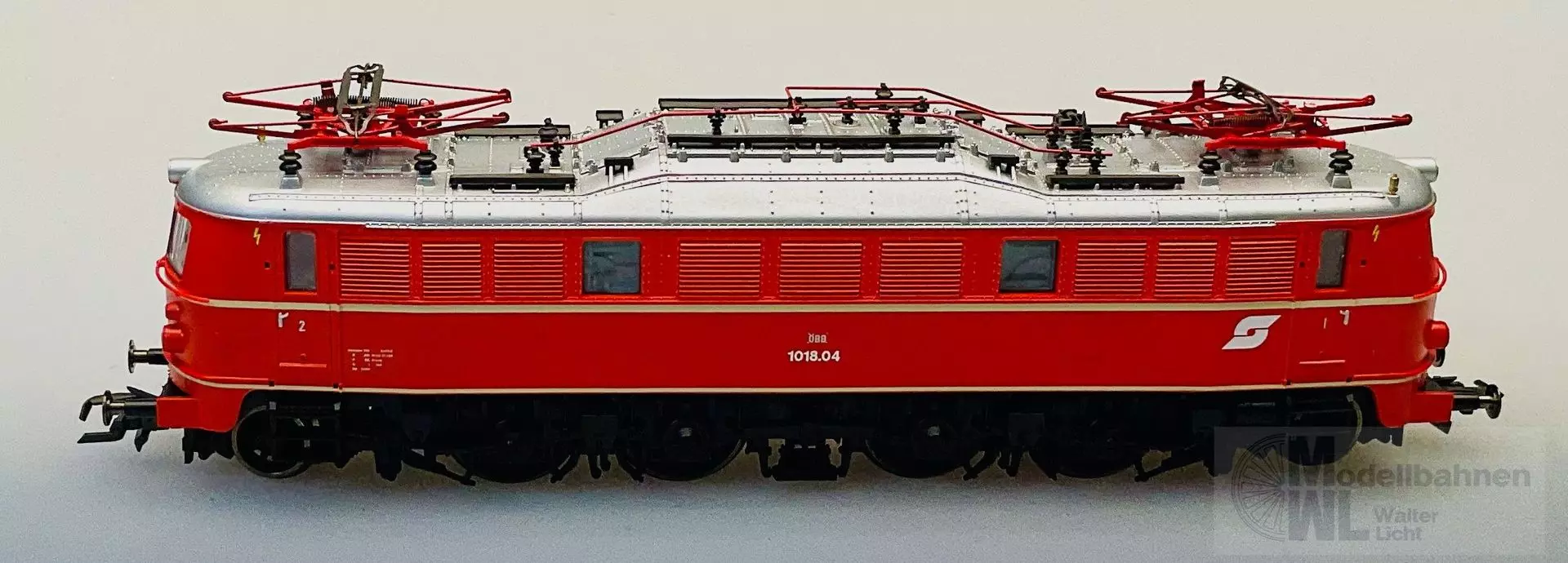 Roco 63661 - Roco - E-Lok BR 1018 04 ÖBB blutorange neues Logo H0/GL