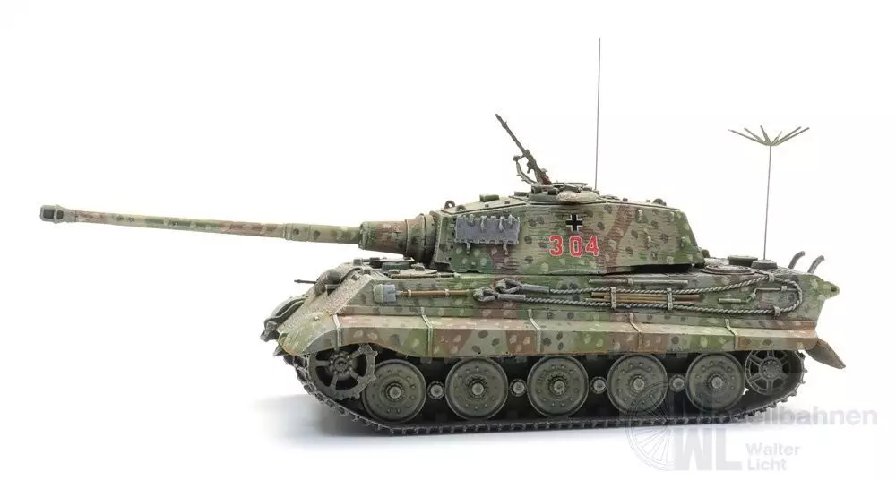 ARTITEC b.v. 6870650 - WM Tiger II Befehl Hinterhalt s.Pz.Abt.503 Fertigmodell H0 1:87