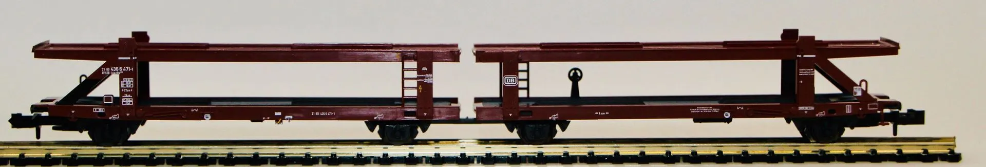 Trix 13617 - MINITRIX - Autotransportwagen DB Ep.IV N 1:160