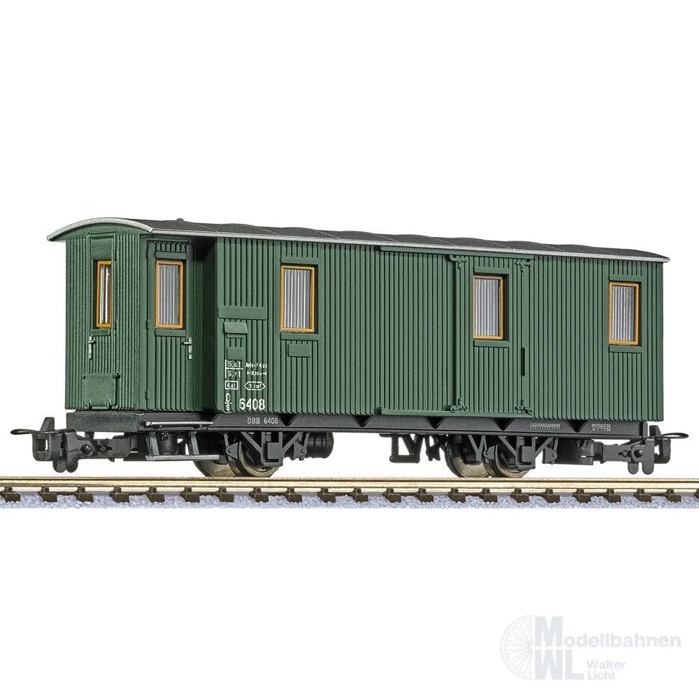 Liliput 344430 - Packwagen ÖBB Ep.III/IV D/s 6408 grün H0e