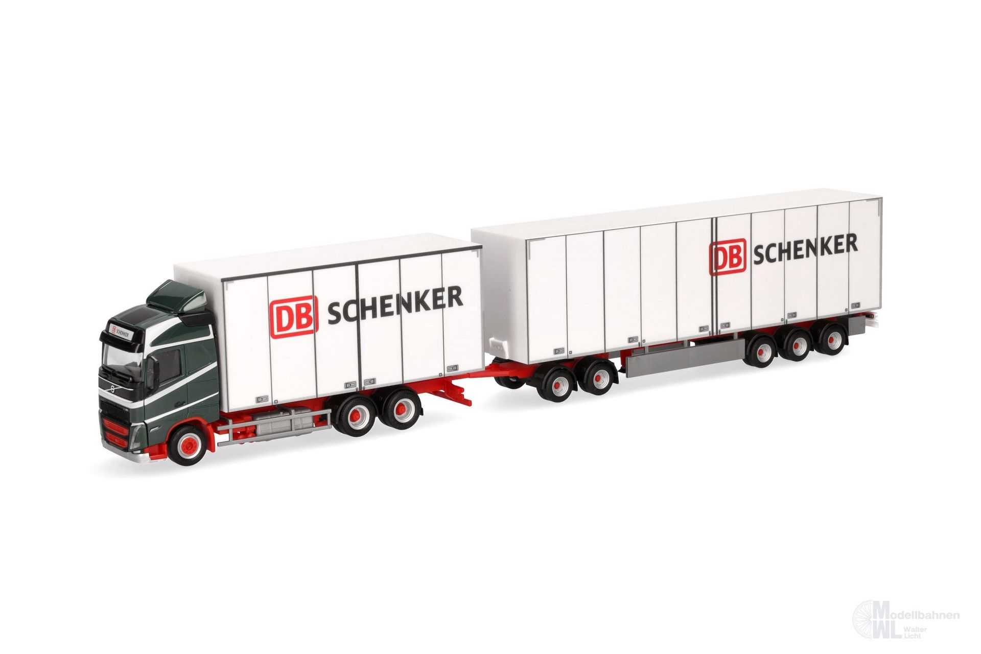 Herpa 316163 - Volvo FH GL 20 SchwCo. DB S. H0 1:87