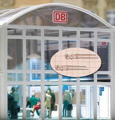 Busch 5987 - 2 LEDs weiß H0 1:87