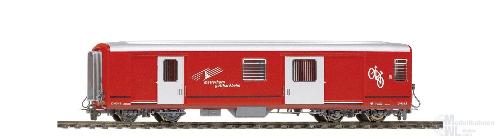 Bemo 3269252 - Packwagen MGB Ep.VI D 4342 H0m