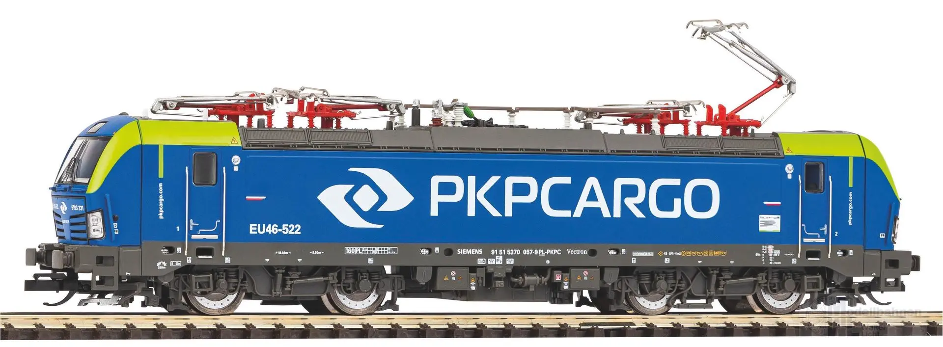 Piko 47806 - E-Lok EU46 PKP Cargo Ep.VI TT 1:120