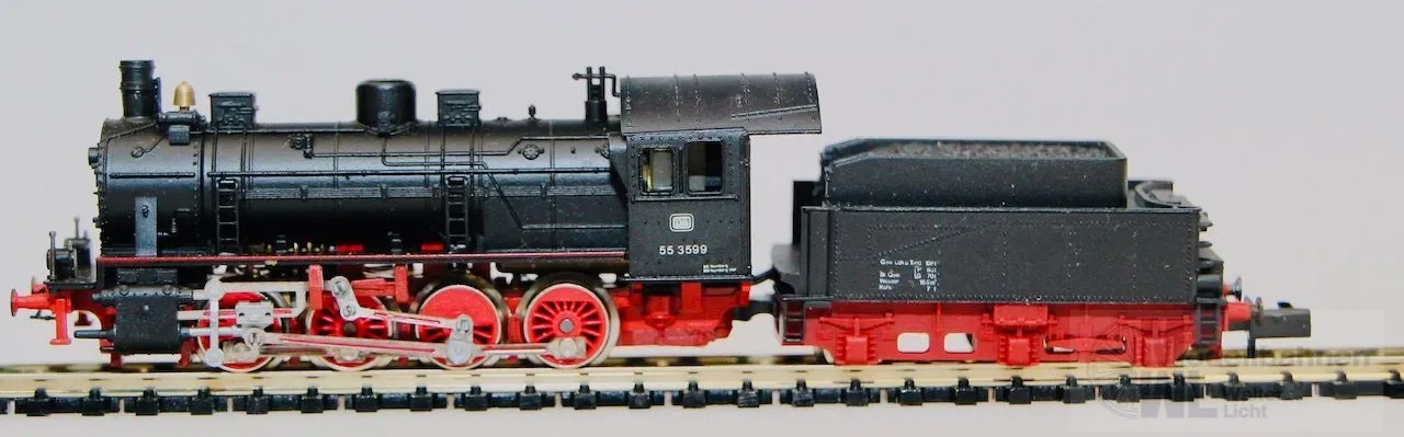 Arnold 2515 - ARNOLD - Dampflok BR 55 3599 DB Ep.III mit Faulhabermotor N 1:160
