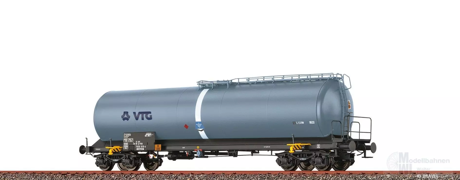 Brawa 51147 - Neubaukesselwagen VTG Ep.VI 4-achsig Zas H0/GL