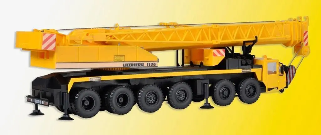 Kibri 13012 - LIEBHERR Teleskopkran 1120 mit Gitterspitze H0 1:87