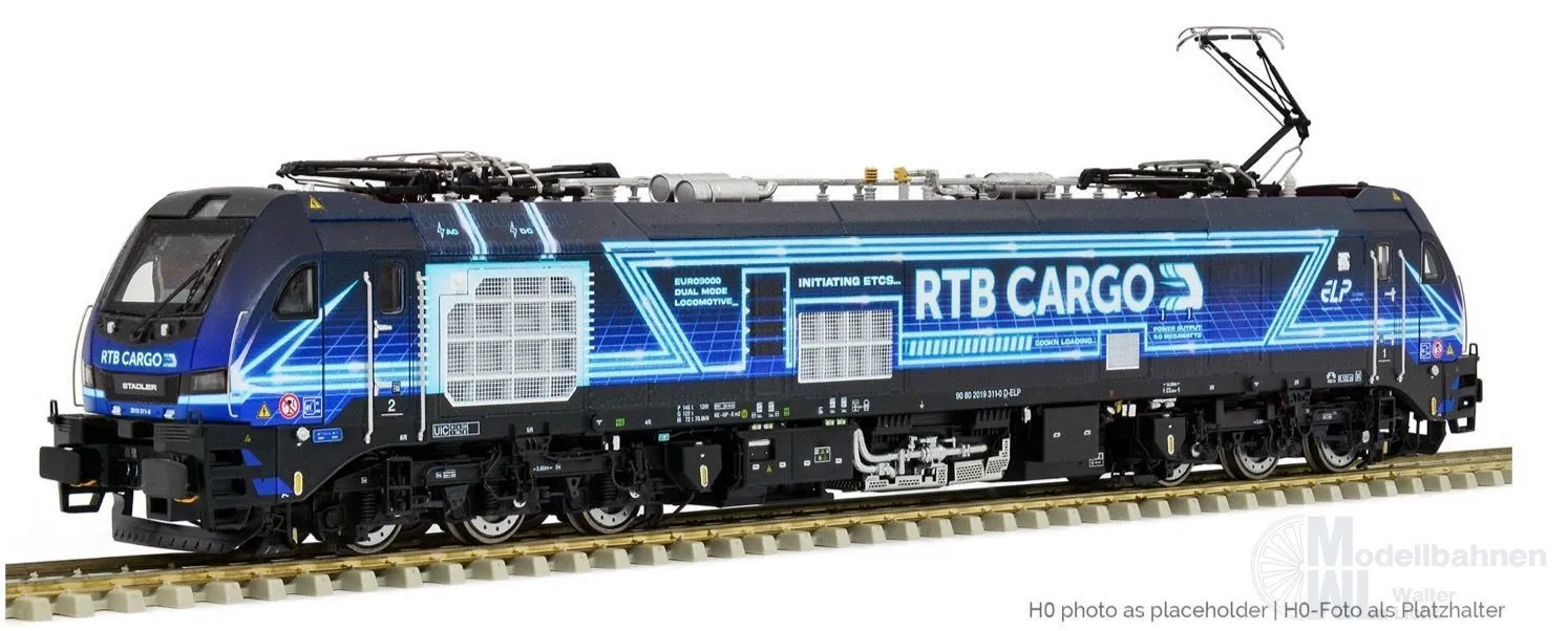 Sudexpress T0193111 - Zweikraftlok BR 2019 311-0 Euro 9000 RTB Cargo Energy TT 1:120