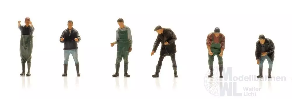 ARTITEC b.v. 5120016 - Seeleute im Hafen (6x) Fertigmodell 1:120