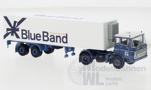 Brekina 85291 - DAF FT 2600 Kofferzug Blue Band von Binfürst (NL) H0 1:87 Brekina 85291 - DAF FT 2600 Kofferzug Blue Band von Binfürst (NL) H0 1:87