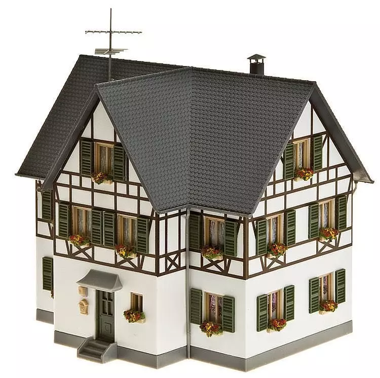 Faller 130259 - Fachwerk-Zweifamilienhaus H0 1:87