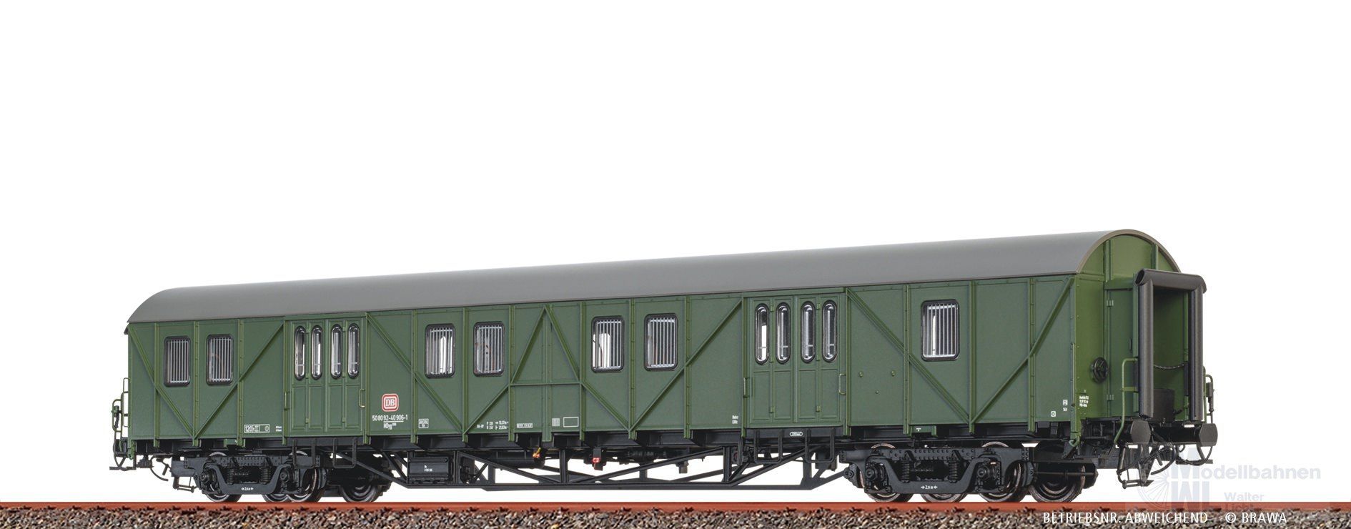 Brawa 46266 - Gepäckwagen DB Ep.IV MDyg986 Brawa 46266 - Gepäckwagen DB Ep.IV MDyg986