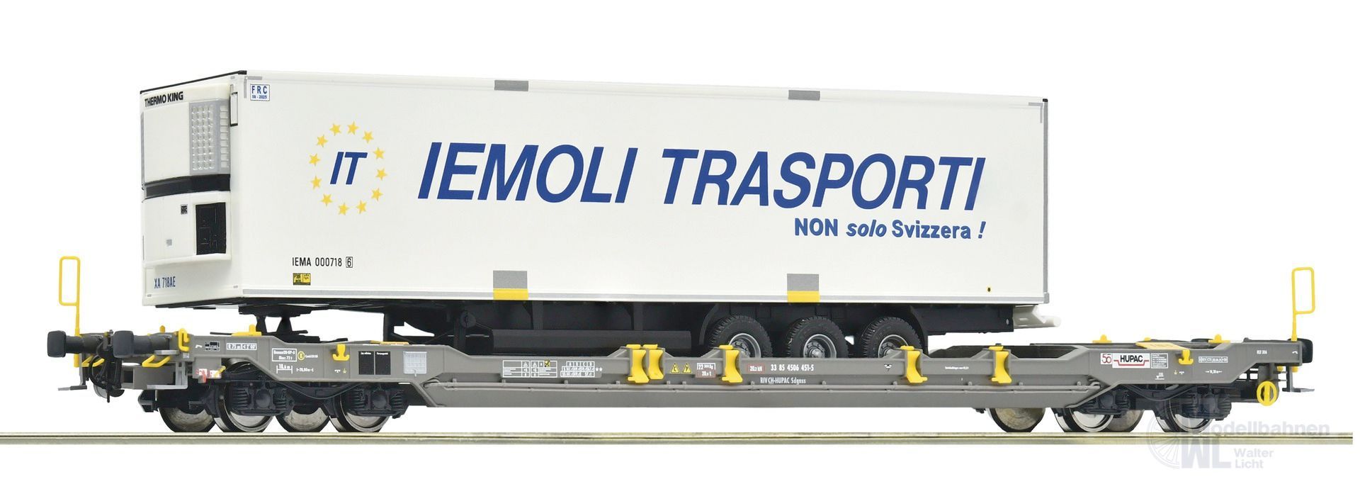 Roco 6600066 - Taschenwagen T5 HUPAC Ep.VI H0/GL