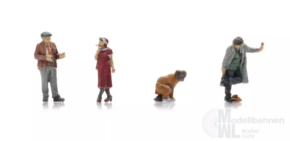 ARTITEC b.v. 5160029 - Hundekot (4x) Fertigmodell 1:160