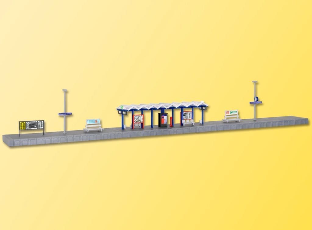 Kibri 39563 - S-Bahnsteig Nürnberger Straße H0 1:87