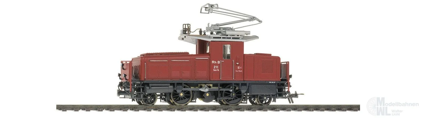 Bemo 1257111 - E-Lok Gem 2/4 211 RhB Ep.IV/V H0m
