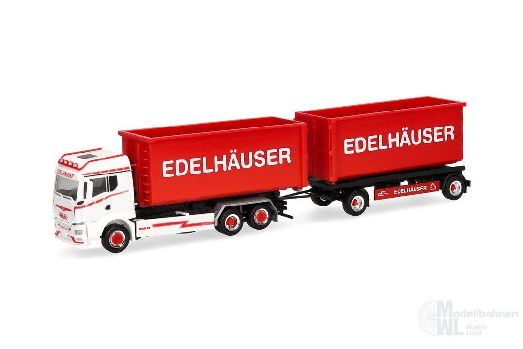 Herpa 319317 - MAN TGS TM Abrollm-Hgz Edelhäu H0 1:87 Herpa 319317 - MAN TGS TM Abrollm-Hgz Edelhäu H0 1:87