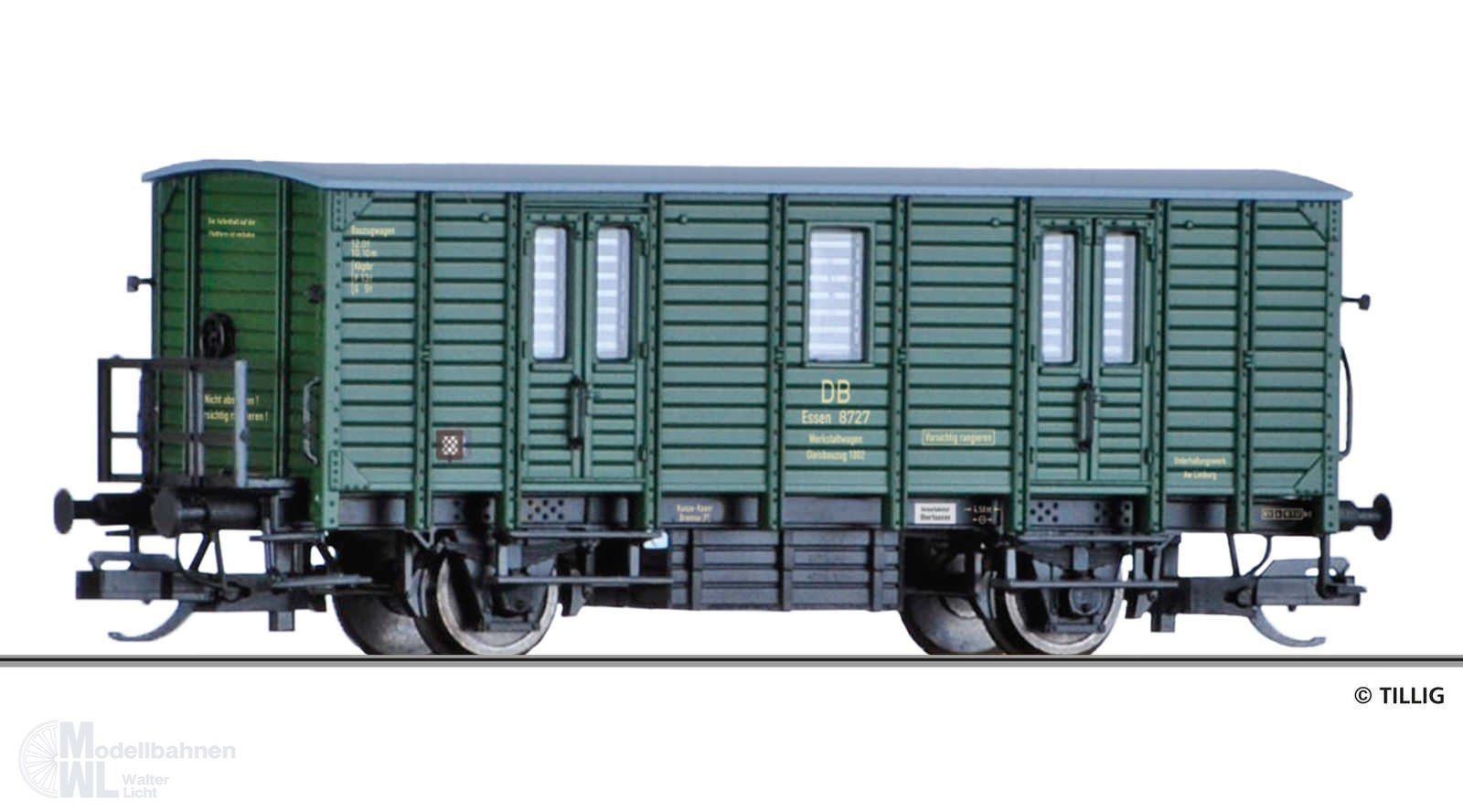 Tillig 502907 - Werkstattwagen Gleisbauzug DB Ep.III TT 1:120