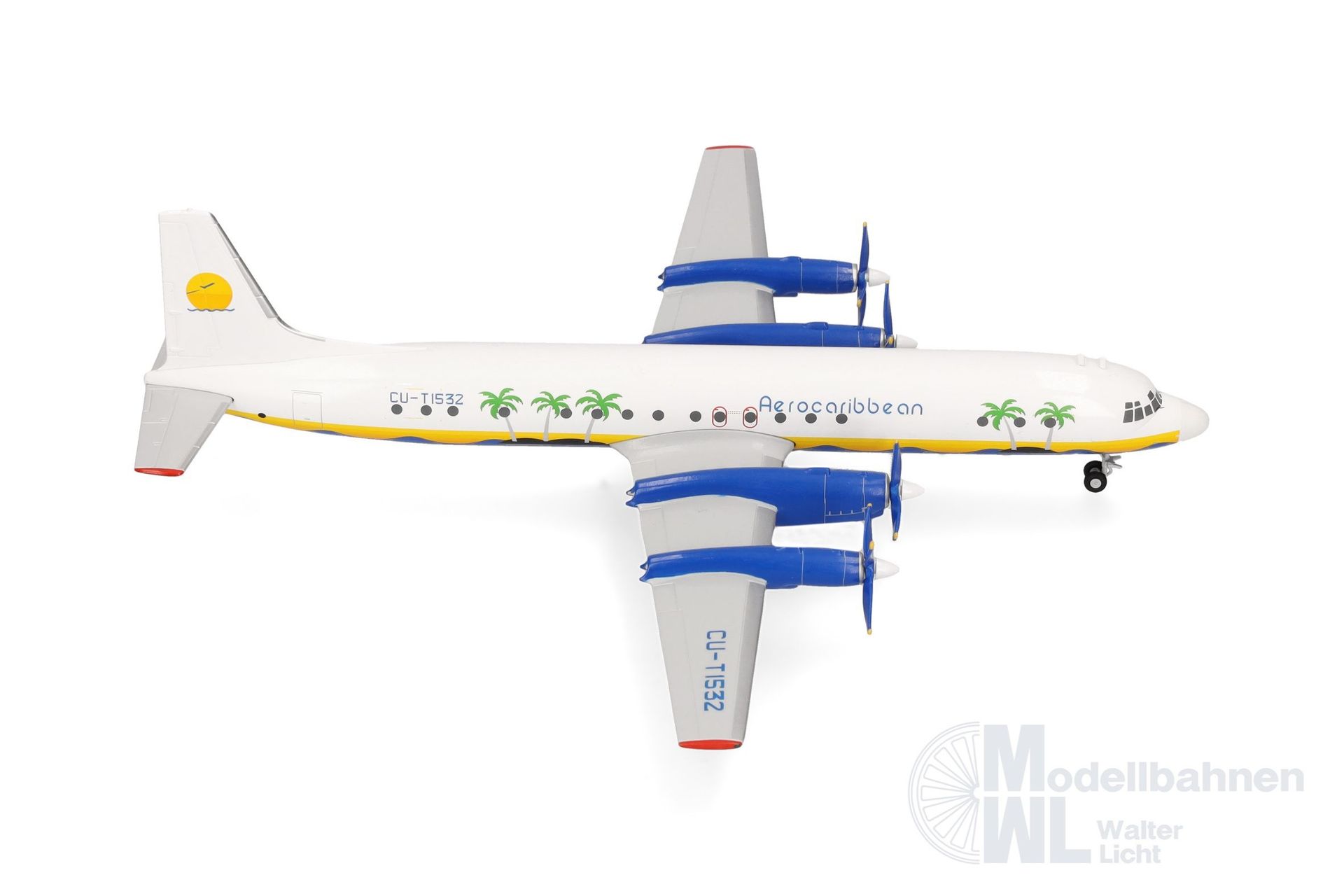 Herpa 573719 - Ilyushin IL-18 Aero Caribbean 1:200