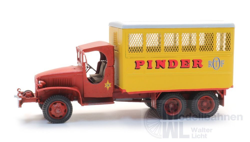 ARTITEC b.v. 387613 - GMC CCKW-353 workshop “Pinder” H0 1:87 ARTITEC b.v. 387613 - GMC CCKW-353 workshop “Pinder” H0 1:87