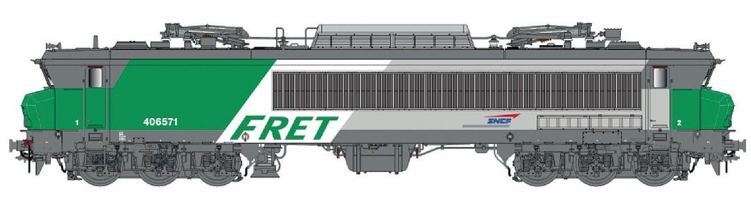 LS Models  - E-Lok CC 6571 SNCF FRET, Ep.V-VI, Sound