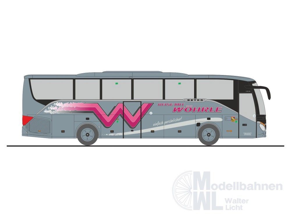 Rietze 77929 - Setra S 515 HD Wöhrle Reisen, Oberderdingen H0 1:87