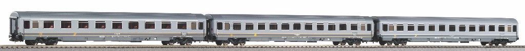 Piko 58251 - Personenwagen Set FS Ep.V 3.tlg. Eurofima Bigrigio H0/GL