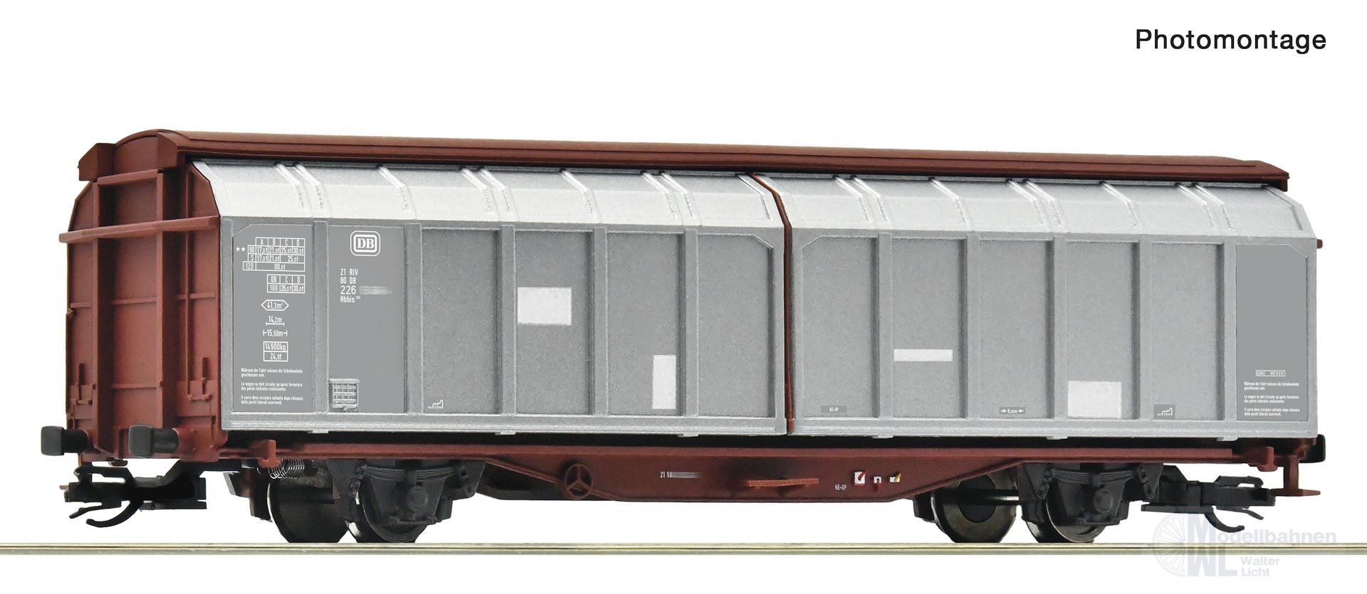 Roco 6680026 - Schiebewandwagen DB Ep.IV TT 1:120