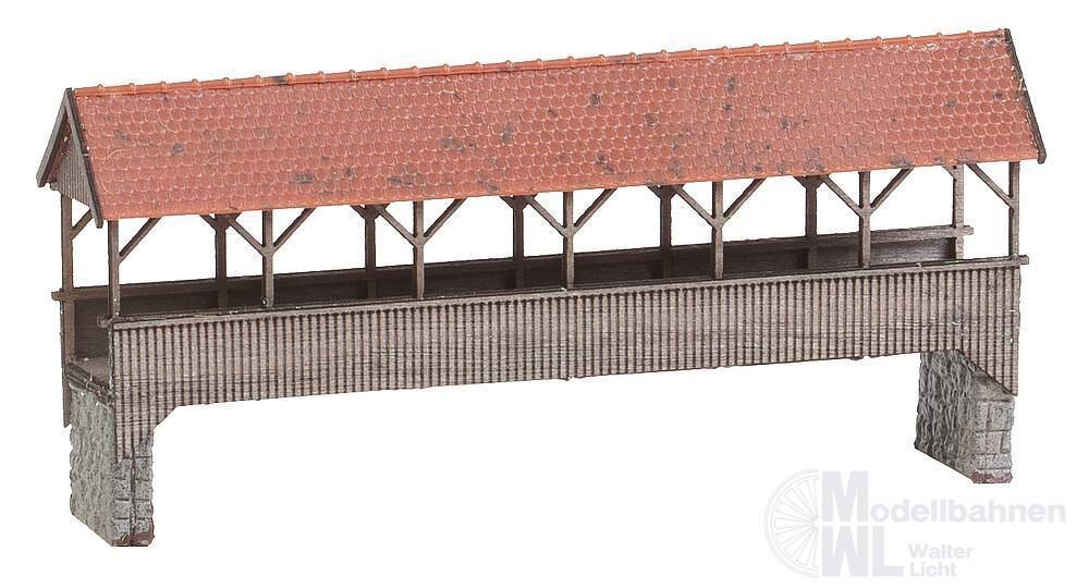Faller 222574 - Überdachte Fußgängerbrücke N 1:160 Faller 222574 - Überdachte Fußgängerbrücke N 1:160