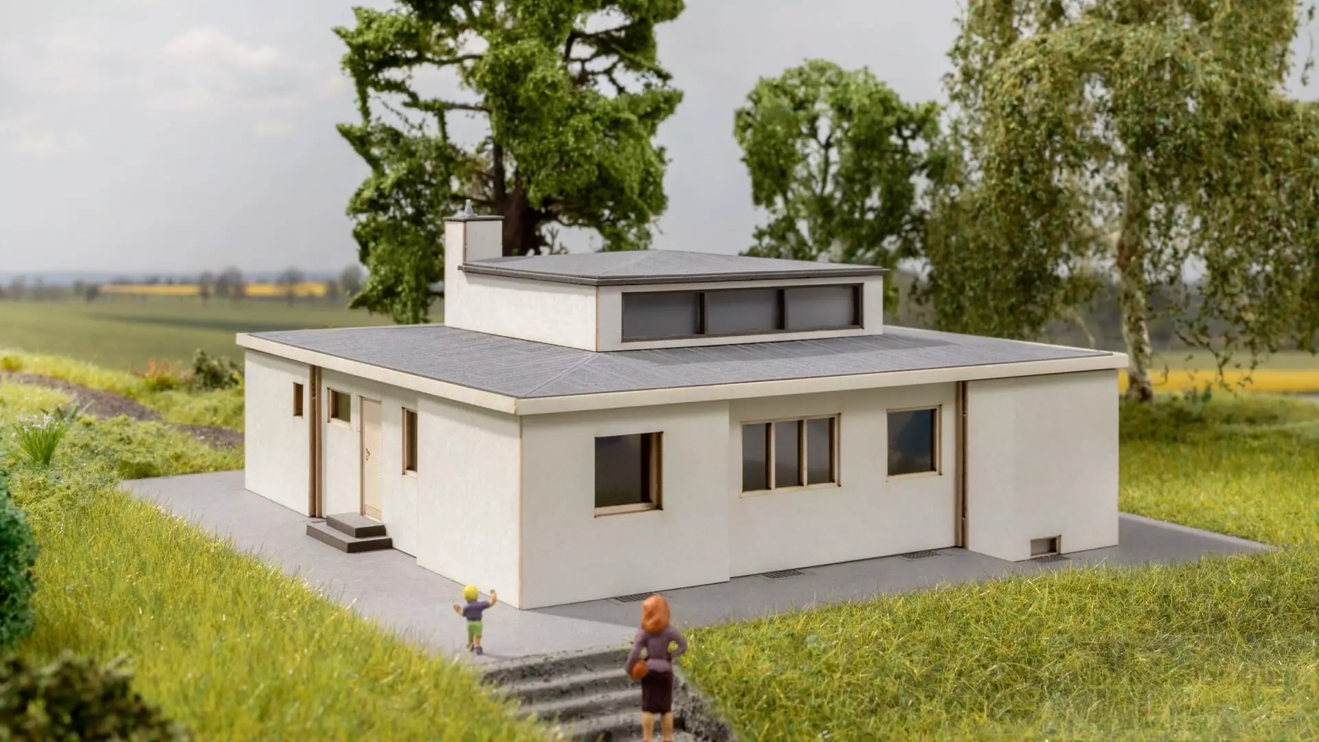 Noch 66680 - Bauhaus-Musterhaus Haus am Horn H0 1:87