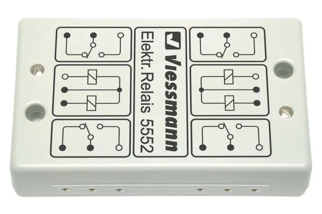 Viessmann 5552 - Elektronisches Relais 2 x2 UM
