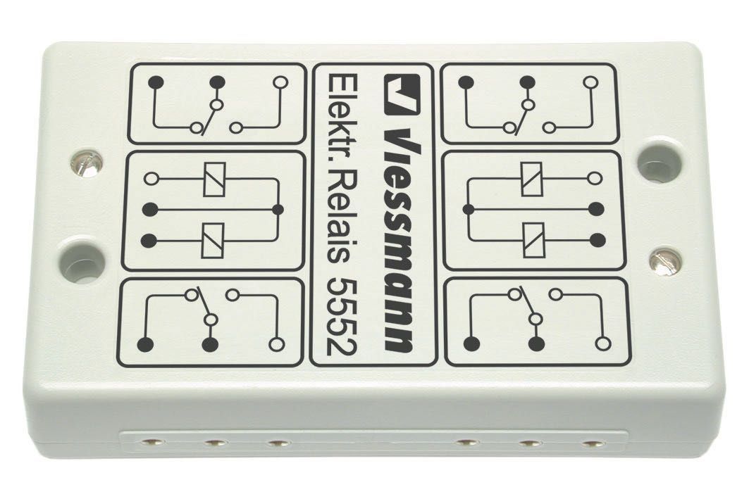 Viessmann 5552 - Elektronisches Relais 2 x2 UM