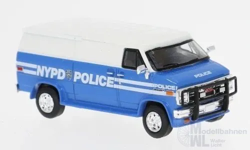 Brekina 18261 - GMC Vandura der NYPD H0 1:87