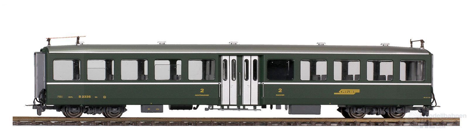 Bemo 3284115 - Mitteleinstiegswagen RhB Ep.III/IV B 2335 H0m