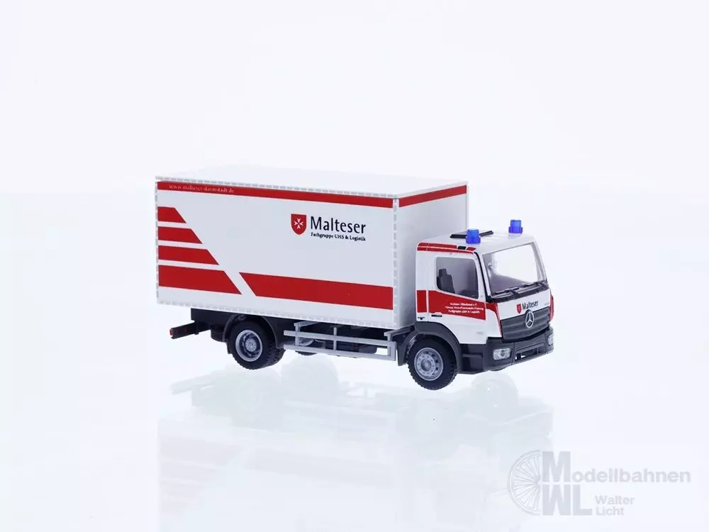 Rietze 72516 - Mercedes-Benz Atego ´19 GW-L Malteser Darmstadt H0 1:87