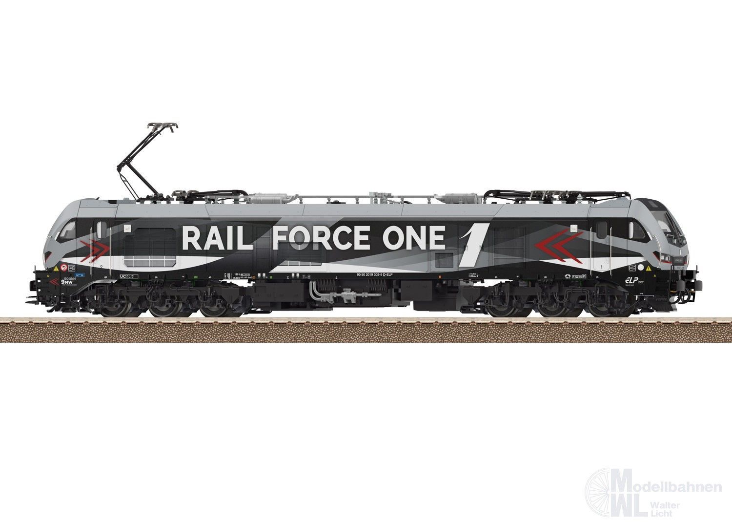 Trix 25901 - Zweikraftlok Euro9000 Rail Force One Ep.VI H0/GL Sound