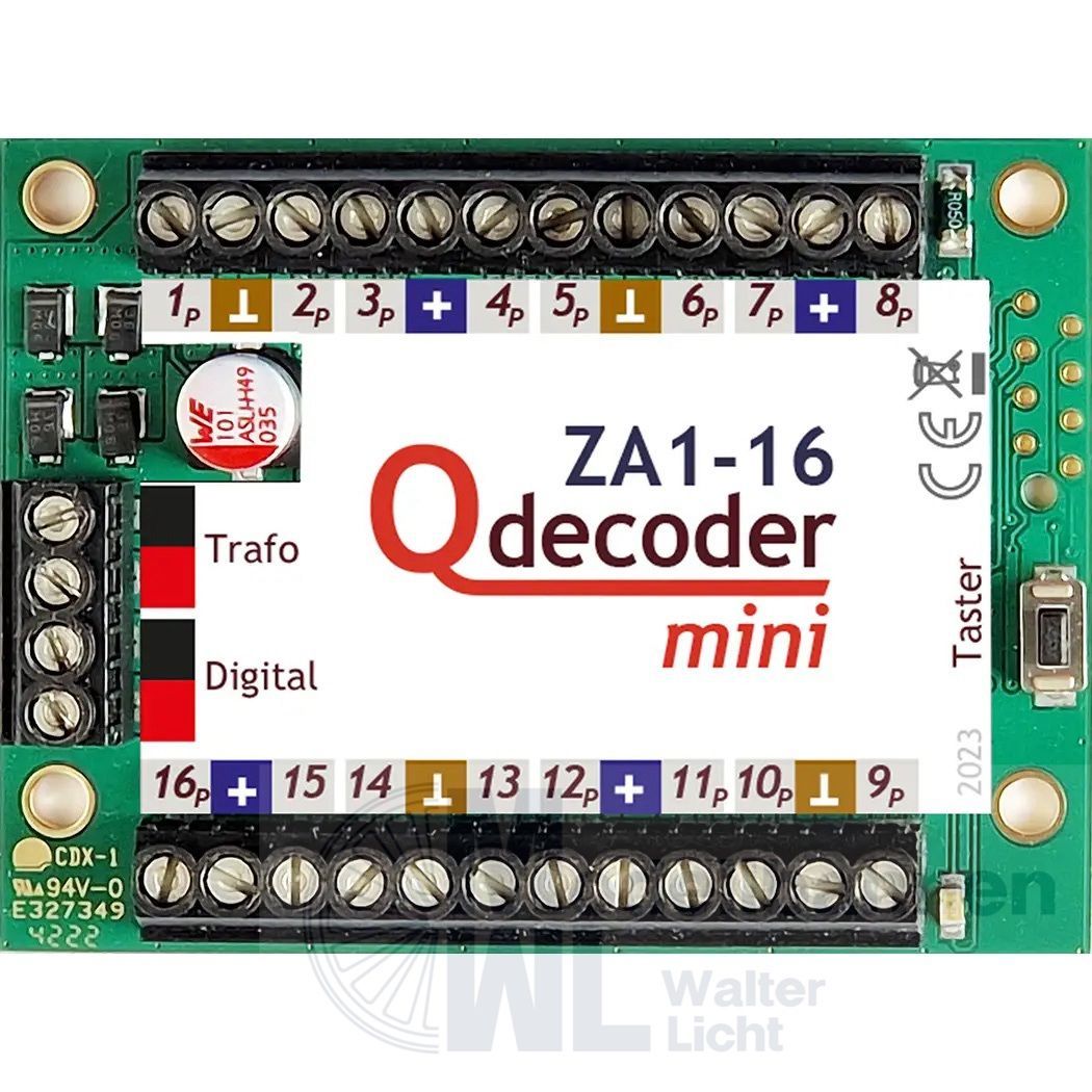 Viessmann 1414 - Qdecoder ZA1-16 mini - QD217 H0 1:87