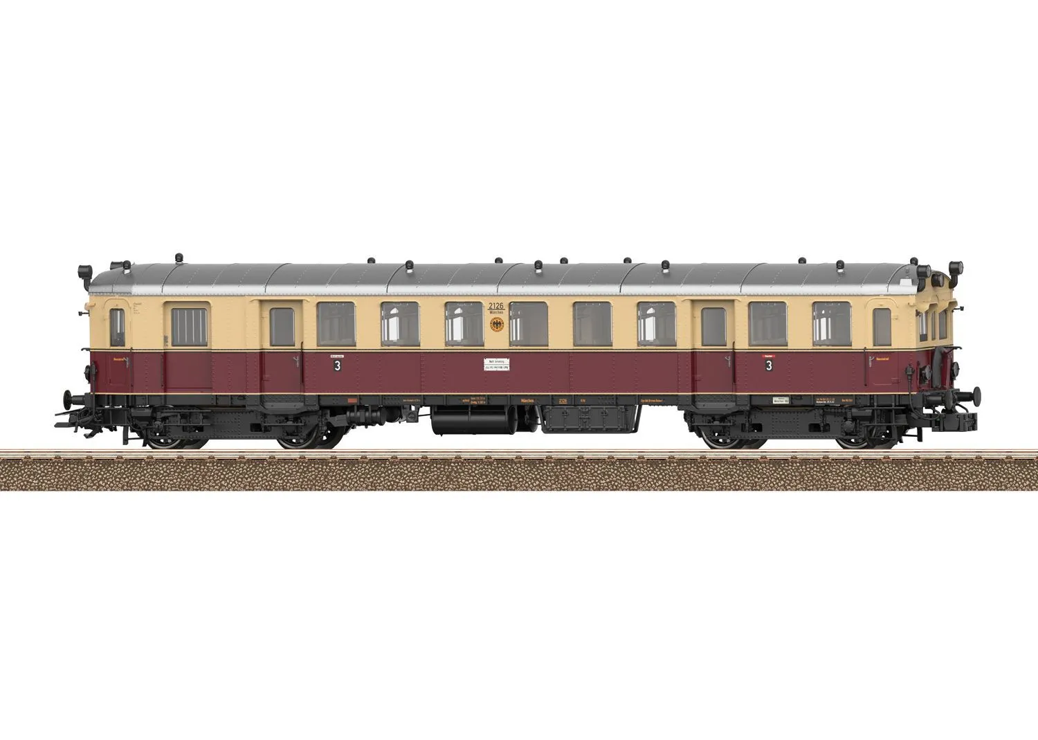 Trix 25852 - MHI Triebwagen elT 1126 DRG Ep.II 2.tlg. H0/GL Sound