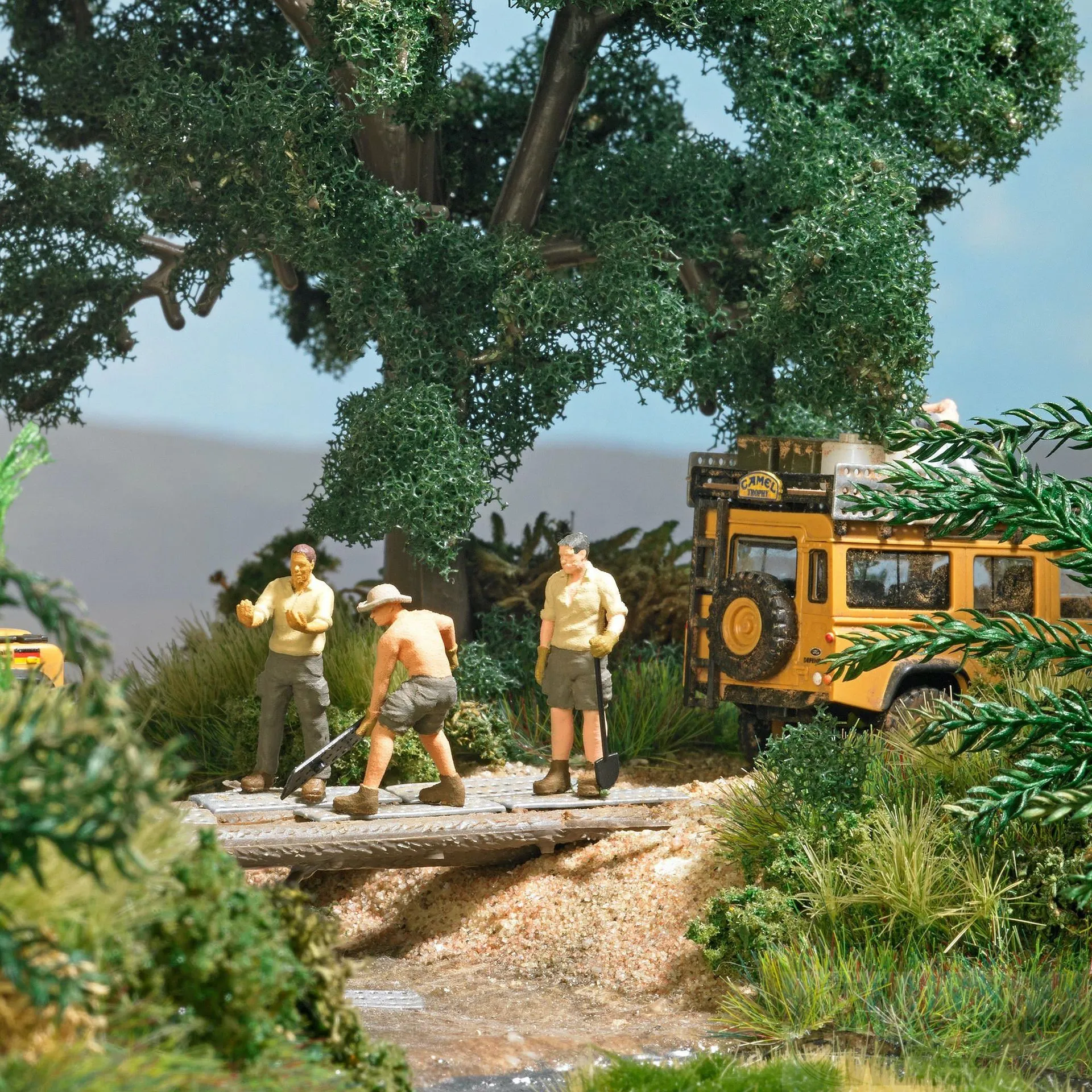 Busch 79829 - A-Set:Expeditionsteam H0 1:87
