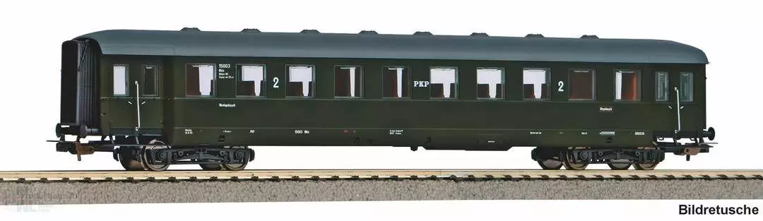 Piko 53288 - Eilzugwagen PKP Ep.III 3.Kl. 2.Betr.Nr. H0/GL