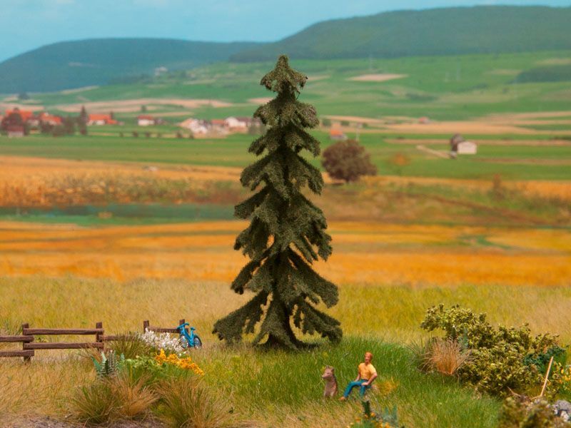 Noch 21919 - Wetterfichte 10,5 cm hoch H0/TT/N