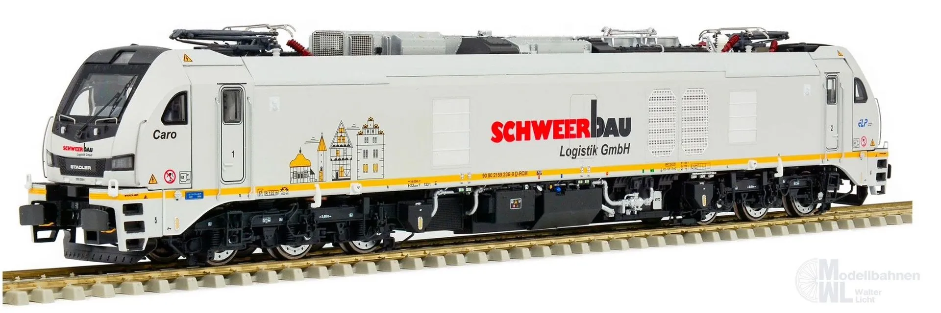 Sudexpress S1592360 - Zweikraftlok BR 159 236-9 EuroDual Schweerbau Ep.VI H0/GL Sound