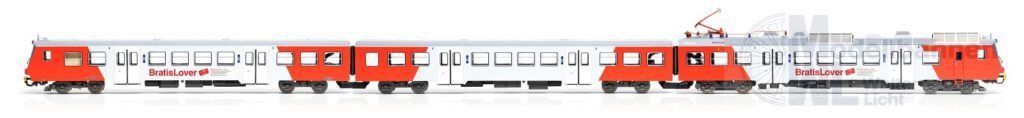 Jägerndorfer Modellbahn 40972 - Triebzug Rh 4020 ÖBB Ep.V 3-tlg. BratisLover H0/GL Sound