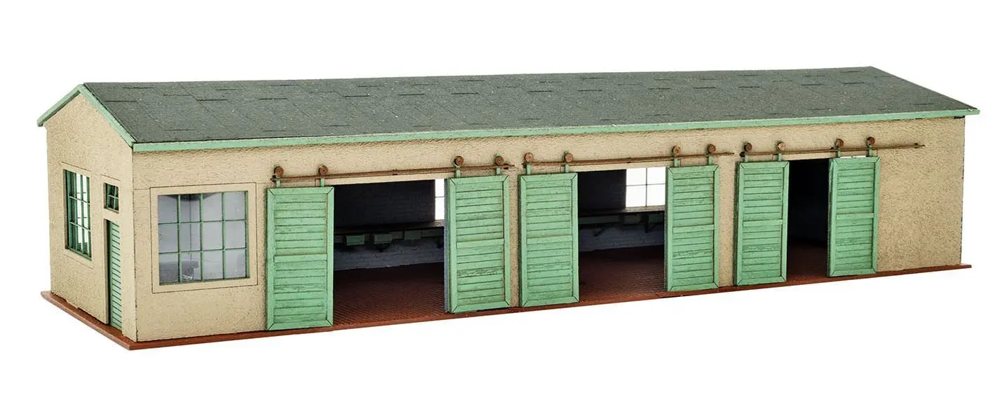 Vollmer 45641 - KFZ-Werkstatt Polyplate Bausatz H0 1:87