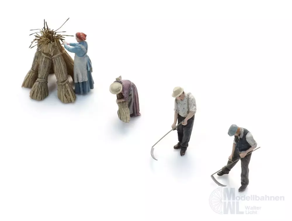 ARTITEC b.v. 5120034 - Weizenernte mit der Sense TT 1:120