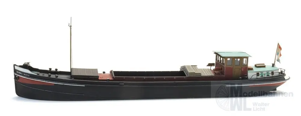 ARTITEC b.v. 50.157 - Kleines Frachtschiff 31 Tonnen H0 1:87 BAUSATZ