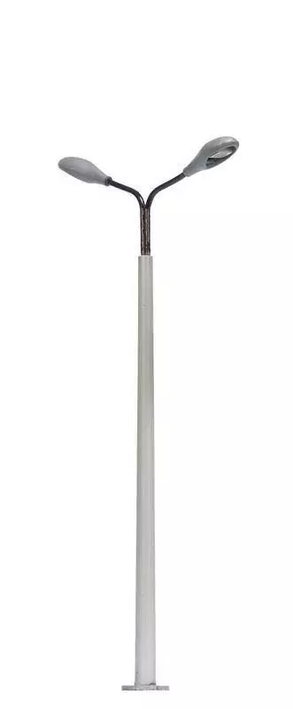 Busch 4138 - Betonmast mit 2 Lampen H0 1:87