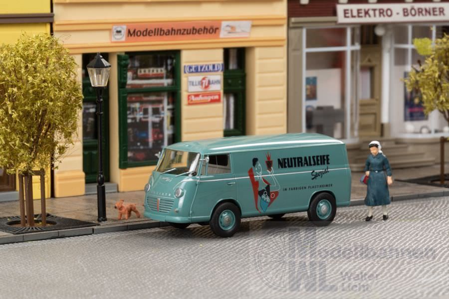 mini car 66012 - Goliath Express 1100 Kastenwagen HAKA-Werke H0 1:87