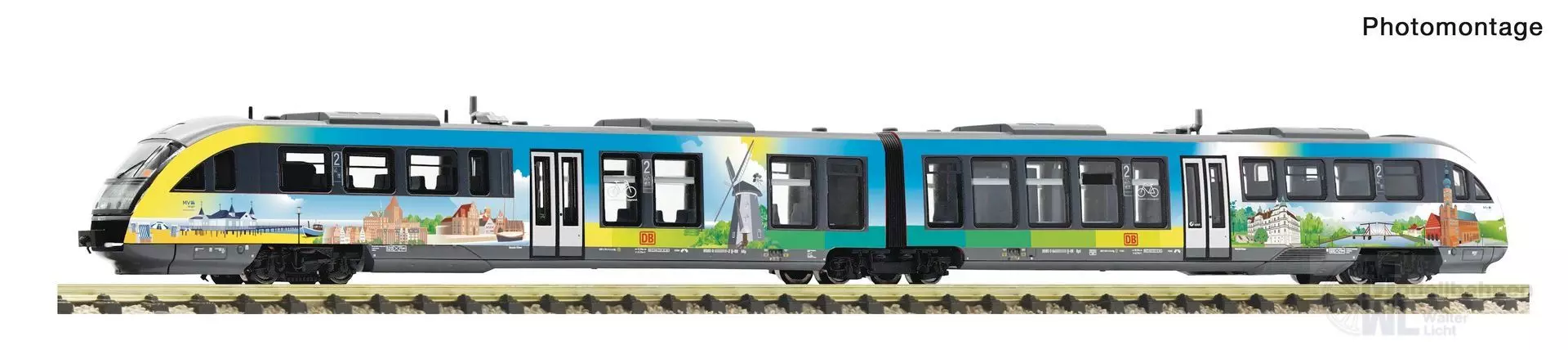 Fleischmann 7760015 - Triebzug BR 642 039-1 DB Ep.VI N 1:160