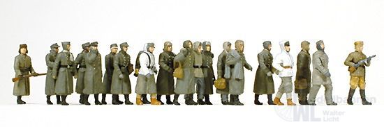 Preiser 16578 - Deutsche Kriegsgefangene H0 1:87 Preiser 16578 - Deutsche Kriegsgefangene H0 1:87